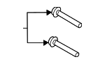 N10672001 - Exhaust: Plate Bolt for Audi Image