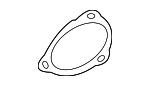 8W0253115D - Exhaust: Front Muffler Gasket for Audi Image