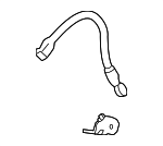 1761788 - Brakes: ACDelcoâ„¢ Brake Hose for Chevrolet: Equinox | GMC: Terrain | Pontiac: Torrent | Saturn: Vue Image