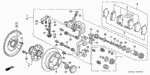 1473SV4010 - Chassis: CALIPER SET, RR. for Honda Image
