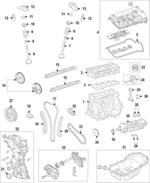 PEP912125 - : Engine Valve Spring for Mazda: 3, CX-30, CX-50 Image