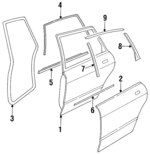 JLM12259 - Body: Door Shell for Jaguar Image