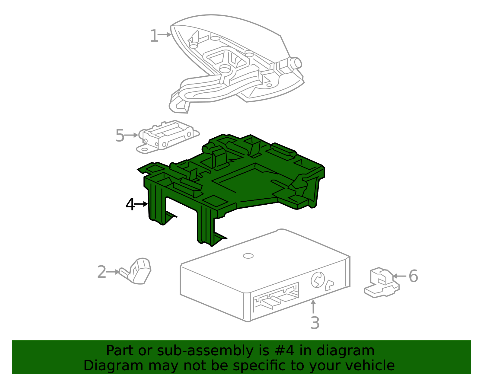 25794011 - High-Quality Communication Interface Module Bracket for 2010 ...