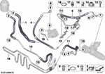 32416860555 - Steering: Suction Pipe for BMW Image