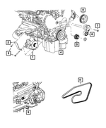 R4896803AC - Electrical: Engine Generator, Remanufactured for Mopar Image