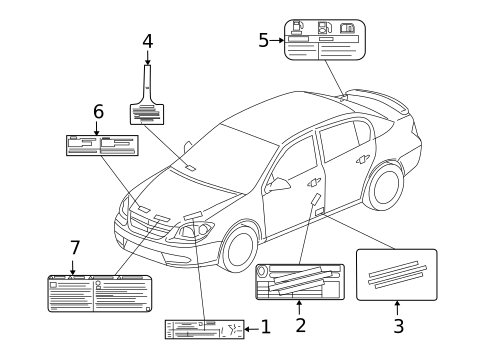 Labels for 2014 Chevrolet Cruze #0