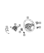 68248839AC - Electrical: Steering Wheel Wiring for Mopar Image