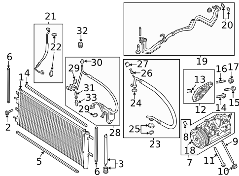 Hardware, Fasteners & Fittings for 2017 Ford Fusion #0