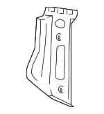 41007437485 - Body: Upper Brace for BMW: 530e, 530e xDrive, 530i, 530i xDrive, 540d xDrive, 540i, 540i xDrive, M5, M550i xDrive Image