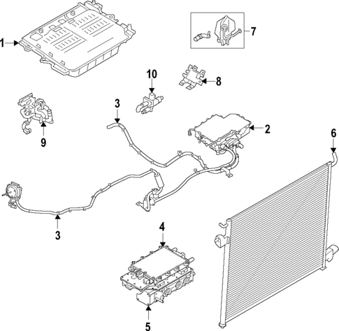 Cooling System for 2021 Land Rover Range Rover #1