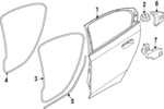 51138086532 - Body: Frame Cover for BMW Image
