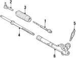7841627 - : Inner Tie Rod for GM Image
