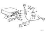7129904231 - Engine Electrical System: Body Nut for BMW Image