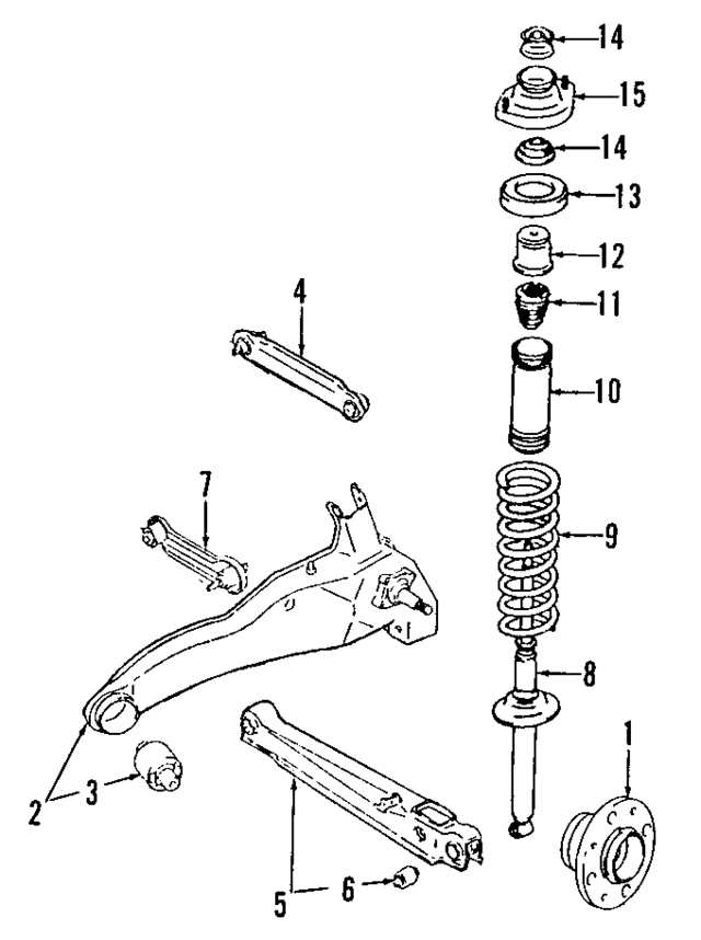 MR491345 - : Upper Control Arm for Mitsubishi Image