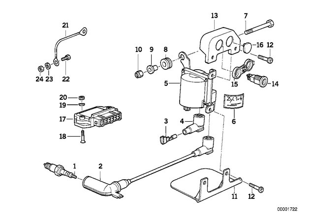 61131391630 - Engine Electrical System: Plug-In Socket            for BMW-Motorrad Image