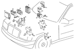 2015405273 - Electrical Equipment and Instruments: Bracket for Mercedes-Benz Image