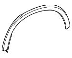 2948808402 - : Wheel Opening Molding for Mercedes-Benz Image