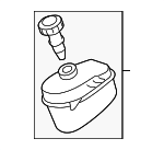 97035907101 - Steering: Reservoir for Porsche: Panamera Image