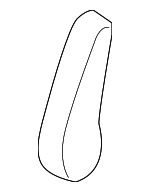 7252660060B1 - Body: Recline Handle for Toyota: 4Runner Image