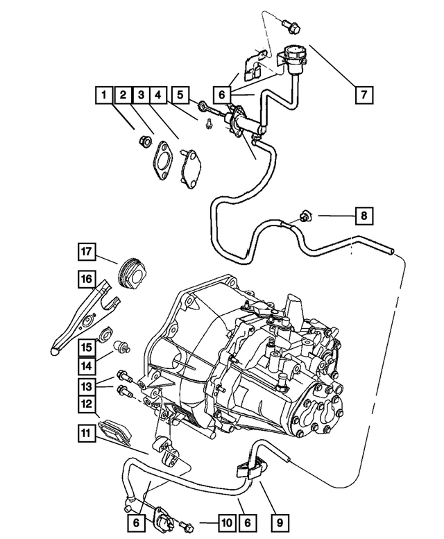 6500776 - Clutch: Hex Head Screw And Washer for Mopar Image