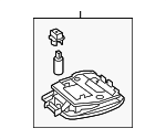 20490631029051 - : Map Lamp Assembly for Mercedes-Benz Image