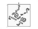 64119128860 - HVAC: Lever Assembly for BMW: X5, X6 Image