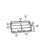 5XQ69DX9AC - Interior Trim: Load Floor Cover Assembly for Chrysler: Town &amp; Country | Dodge: Grand Caravan | Ram: C/V Image