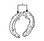 4654042010 - : Brake Shoes for Lexus: HS250h Image