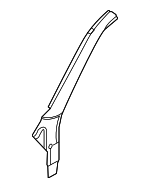 97050396200GRV - Body: Windshield Pillar for Porsche: Panamera Image