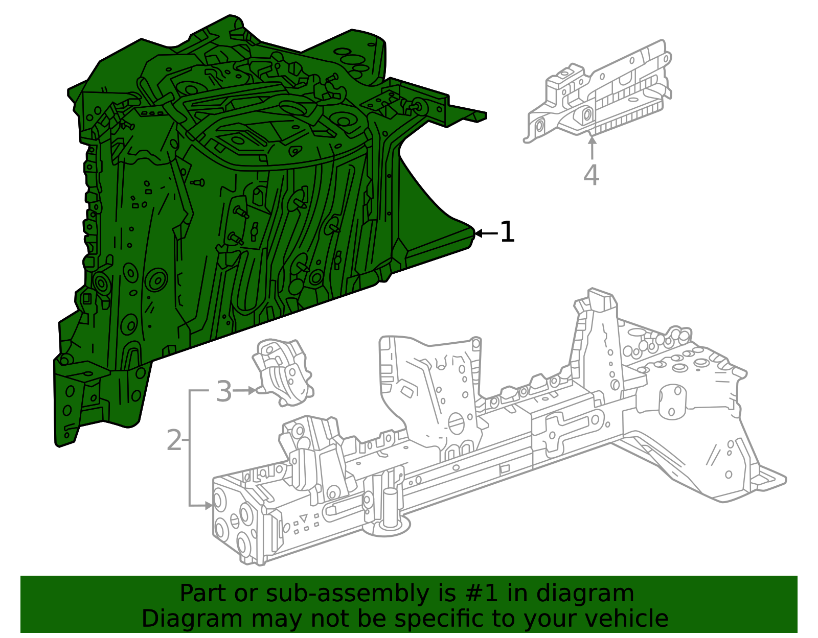 2025-2026 GM Apron Assembly 85698757 | OEM Parts Online
