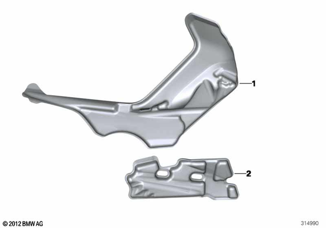 46638527423 - : Running Board Acoustic Foam, Left for BMW-Motorrad Image
