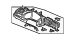 77206TBGA00ZA - : Inst Finish Panel for Honda Image
