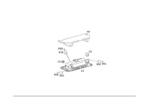 Folding Top Hydraulic System for 2007 Mercedes-Benz SL55 AMG #0