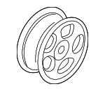 36112227295 - Suspension: Wheel, Alloy for BMW: M3, Z3 Image