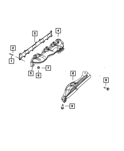 Manifolds and Vacuum Fittings for 2017 Jeep Compass #0