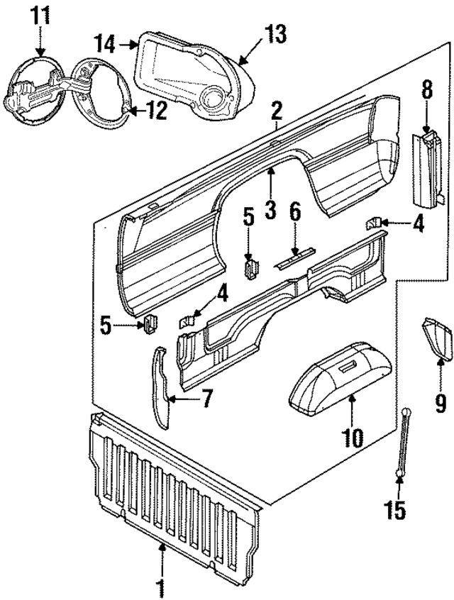 52018500 - Air &amp; Fuel Delivery: Fuel Pocket Gasket for Mopar Image