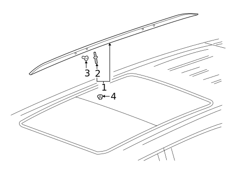 Luggage Carrier for 2020 Cadillac XT6 #0