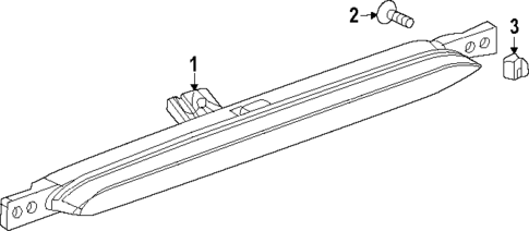 High Mounted Stop Lamp for 2024 Buick Encore GX #0