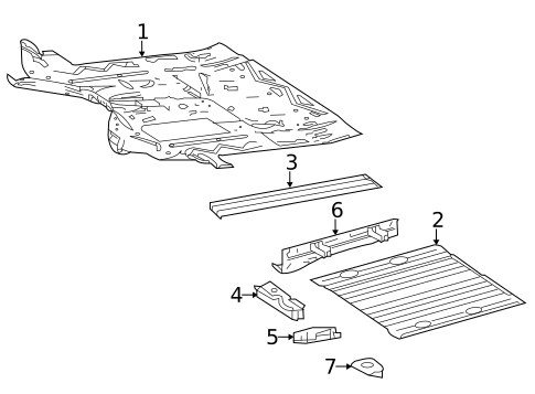 Floor for 2010 Mercedes-Benz Sprinter 3500 #1