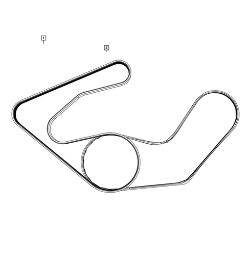 Drive Belts for 2020 Jeep Wrangler #0