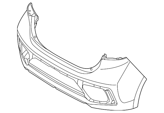 2017-2022 Hyundai Ioniq Bumper Cover 86611-G2000 | OEM Parts