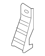86637G2020 - Body: Impact Bar Lower Bracket for Hyundai Image