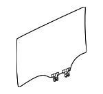 68449567AC - Body: Door Glass for Mopar Image