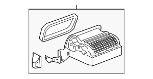 2016-2019 GM HVAC Air Inlet Housing 13344310 | Capital Chevy Parts