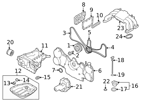 Filters for 2012 Subaru Tribeca #2
