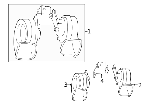 Horn for 2013 Nissan Quest #0