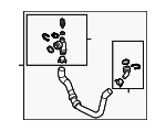 5C0122051N - Cooling System: Hose Assembly for Volkswagen Image