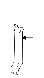 MN186505 - Body: Lock Support for Mitsubishi Image