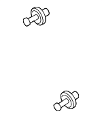 MR328954 - Body: Air Deflector Clip for Mitsubishi Image