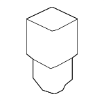 91603S9A003 - : Hood Bumper for Honda: CR-V, Element, Ridgeline Image